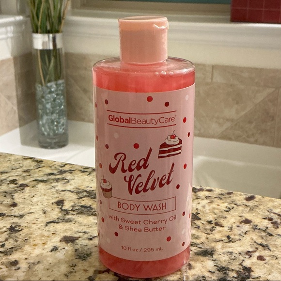 Global Beauty Care Red Velvet Bath Set - Picture 3 of 13